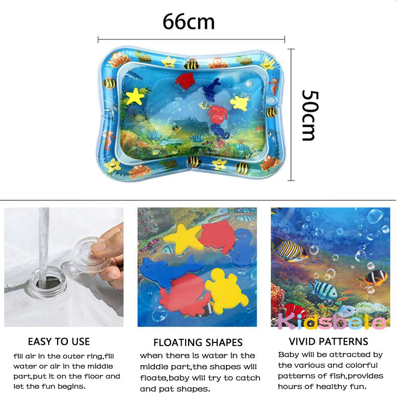 🌊 PISO SENSORIAL PARA BEBÉS👶💙